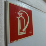 Feuerlöschersymbol.