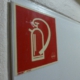 Feuerlöschersymbol.