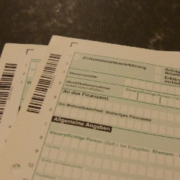 Steuererklärungsformulare.
