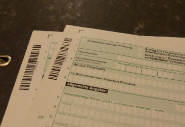 Steuererklärungsformulare.