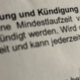 Vertragsklausel zur Vertragslaufzeit.